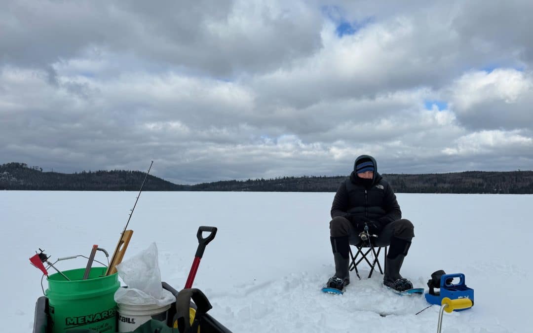 The Strange World of Ice Fishing in the Boundary Waters