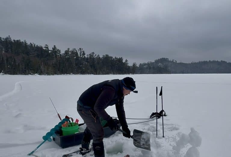 The Slush Monster – Gunflint Trail Ice Update