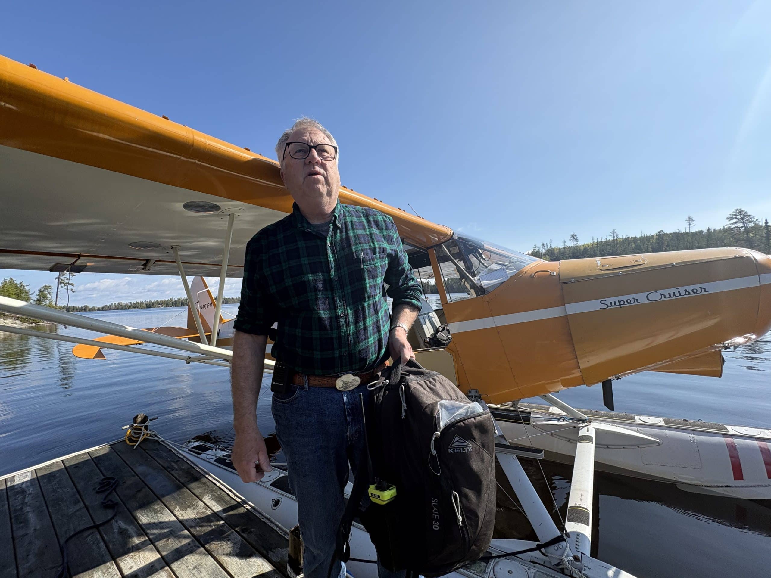 Flying Over the Boundary Waters – Airplanes and a Helicopter