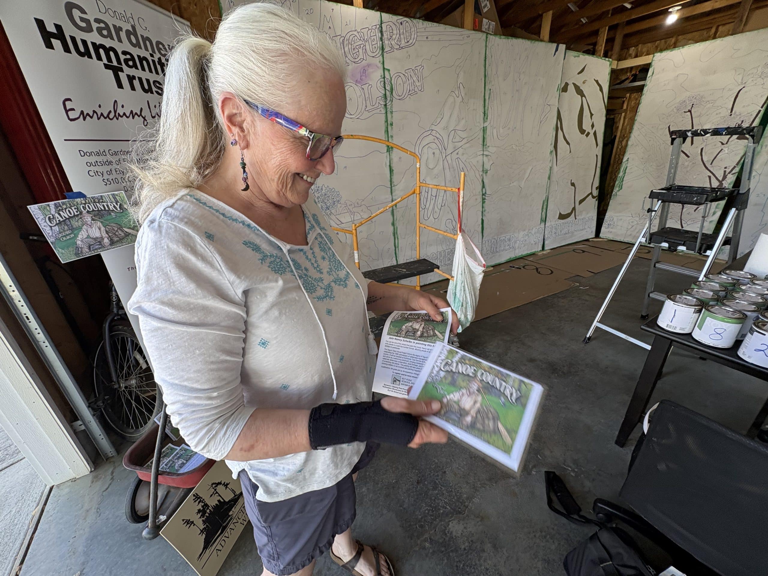 Mural at Gateway to the BWCA Will Honor the Legacy of Sigurd Olson in Ely
