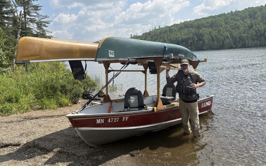 Gunflint Trail Resident Builds Towboat to Get Deeper Into the BWCA for Fishing