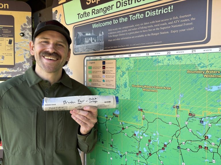 Sharing BWCA Travel Notes (and walleye) with YouTuber Brandon Farr