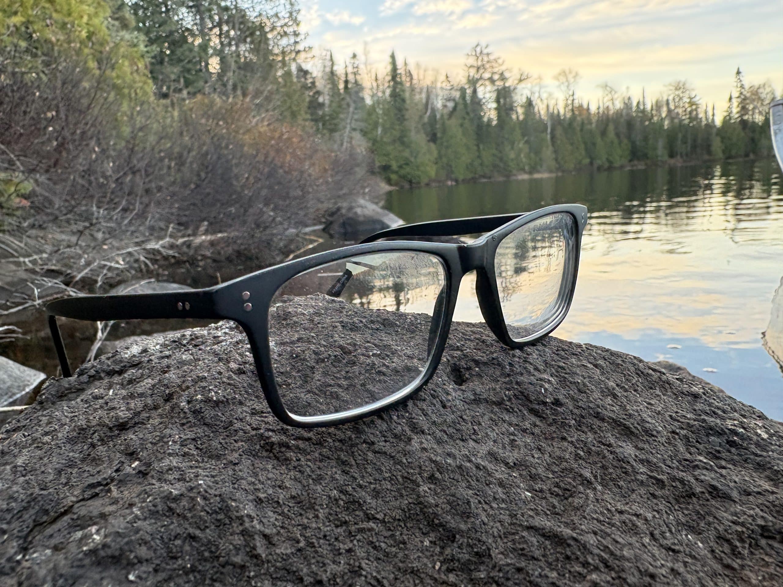 The Darkness in the Glasses of Brule Lake